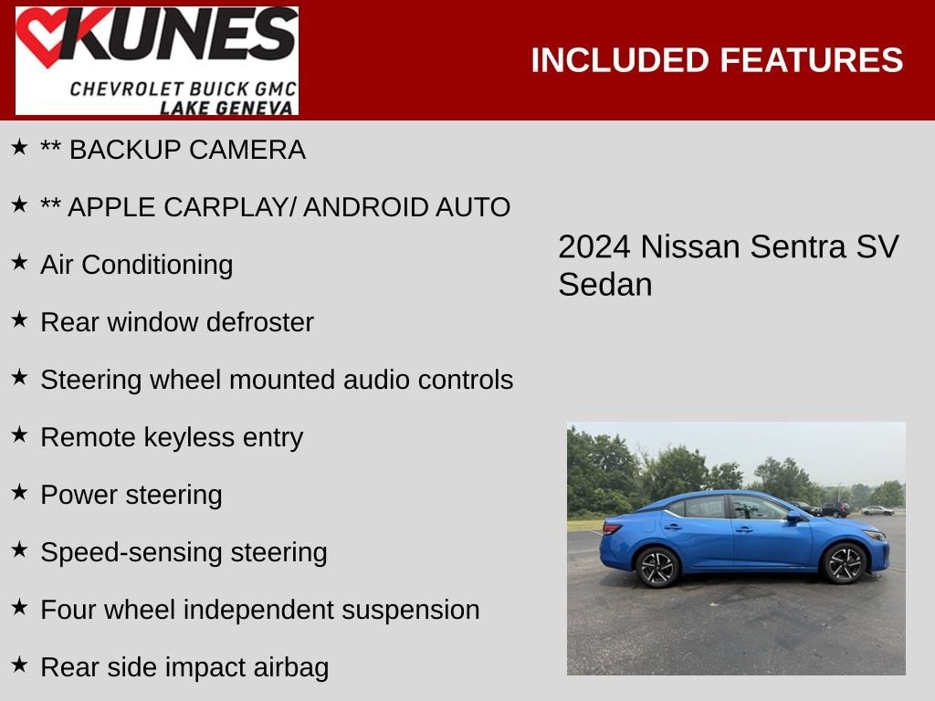 Used 2024 Nissan Sentra SV