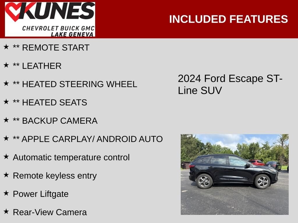 Used 2024 Ford Escape ST-Line