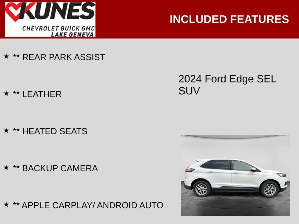 Used 2024 Ford Edge SEL