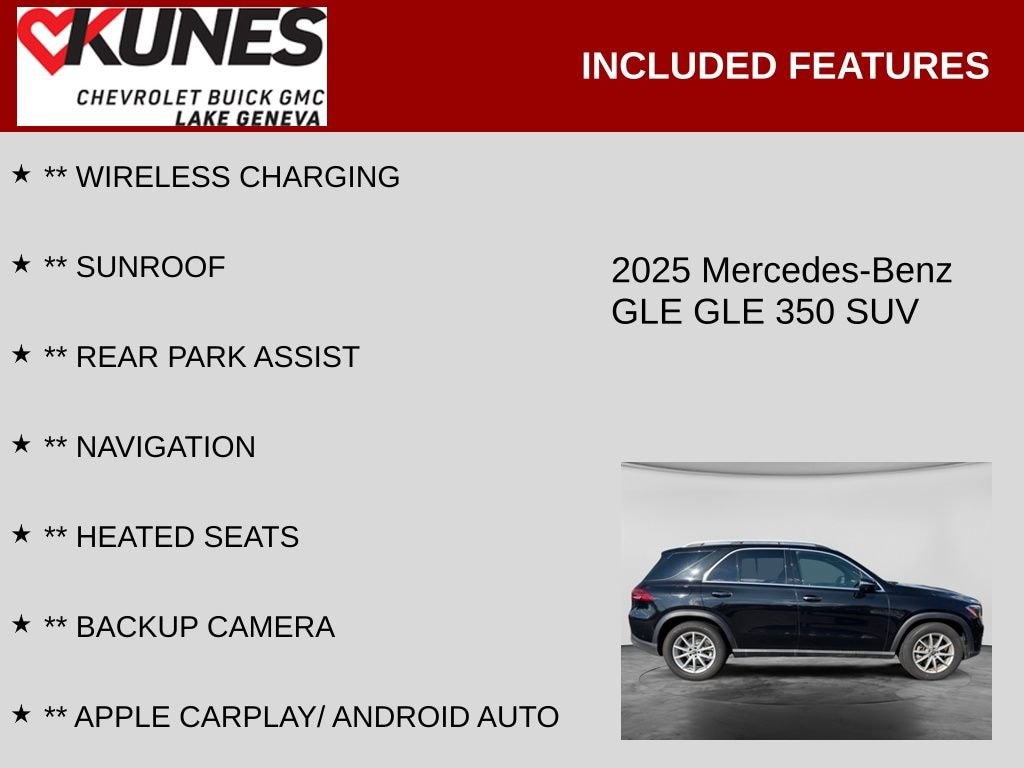 Used 2025 Mercedes-Benz GLE GLE 350