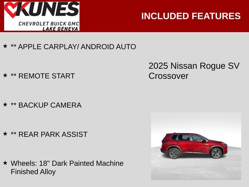 Used 2025 Nissan Rogue SV