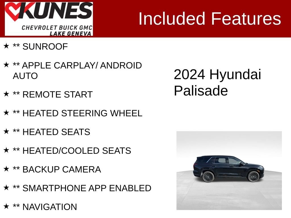 Used 2024 Hyundai Palisade Calligraphy Night Edition