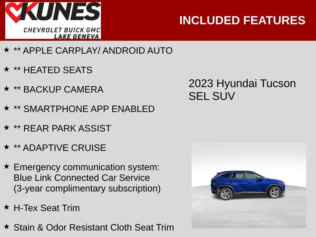 Used 2023 Hyundai Tucson SEL