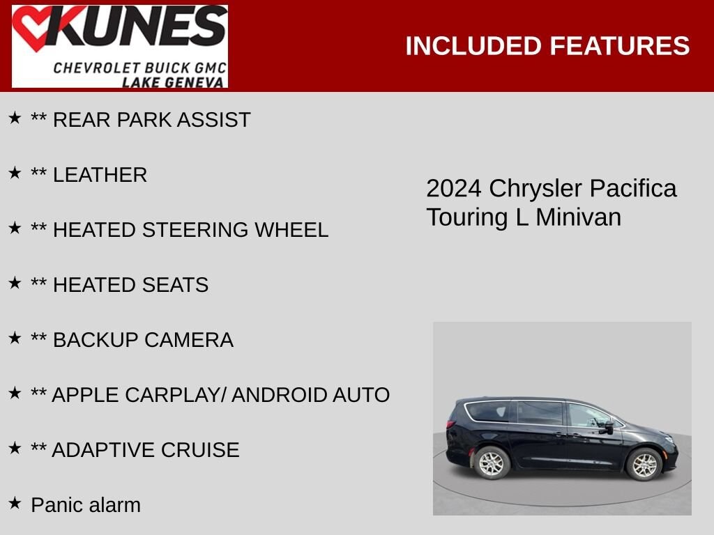 Used 2024 Chrysler Pacifica Touring L