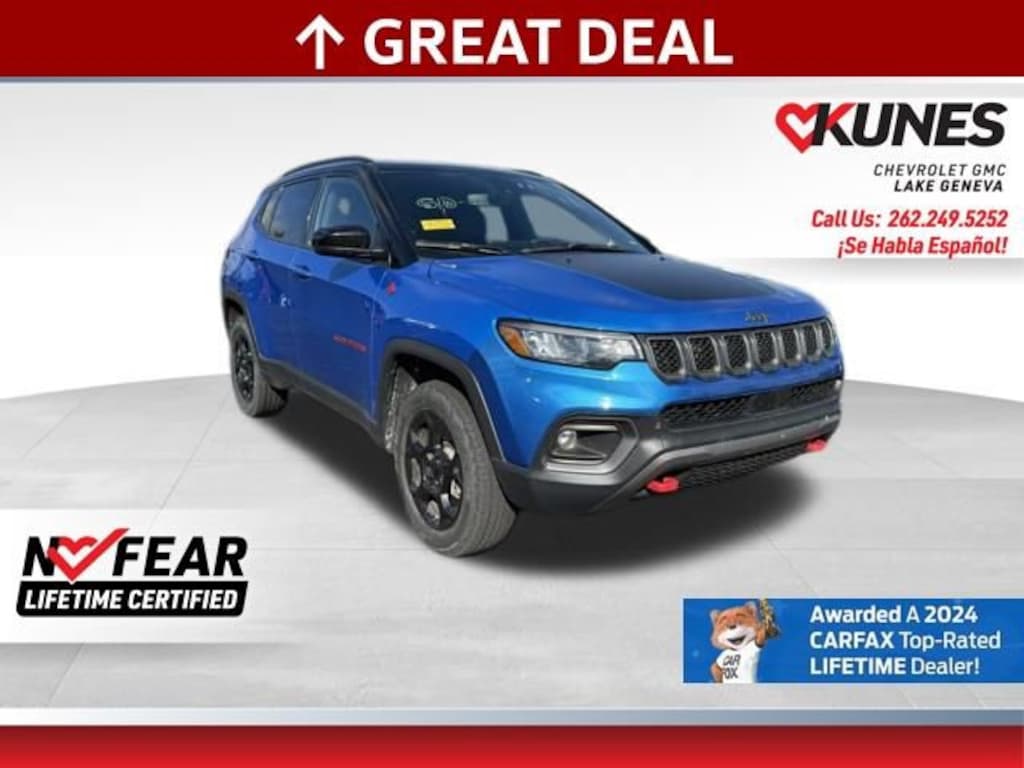 Used 2023 Jeep Compass Trailhawk
