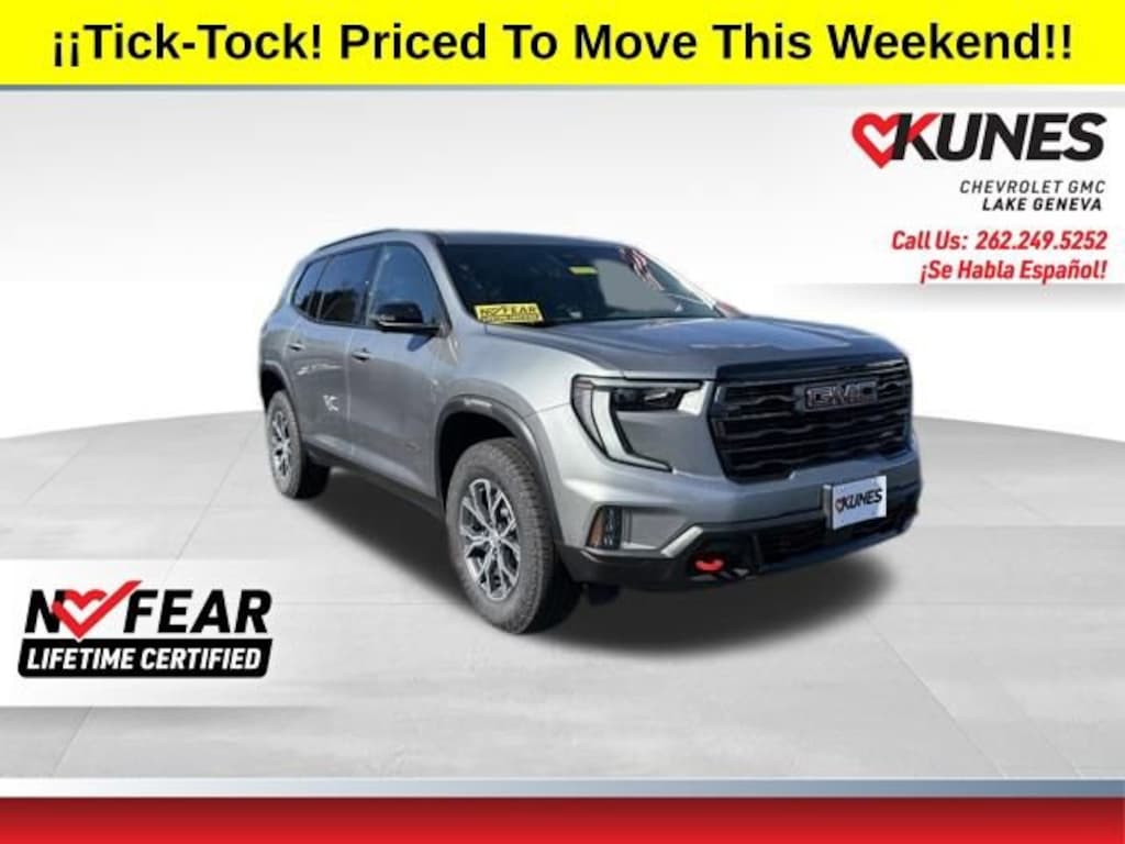 New 2026 GMC Acadia AT4 SUV