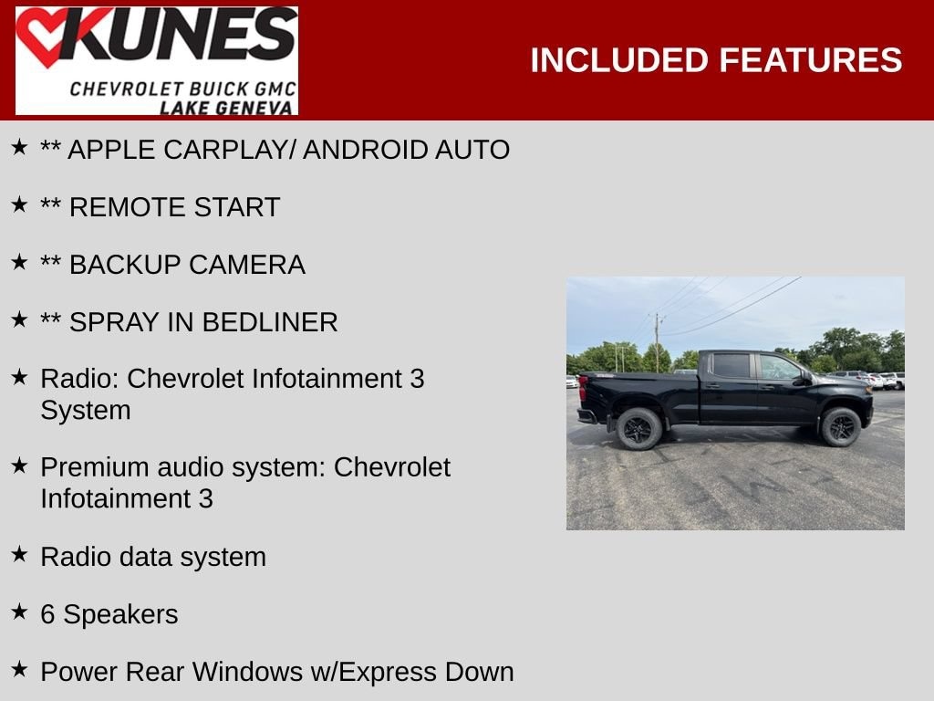 Used 2021 Chevrolet Silverado 1500 Custom Trail Boss Truck