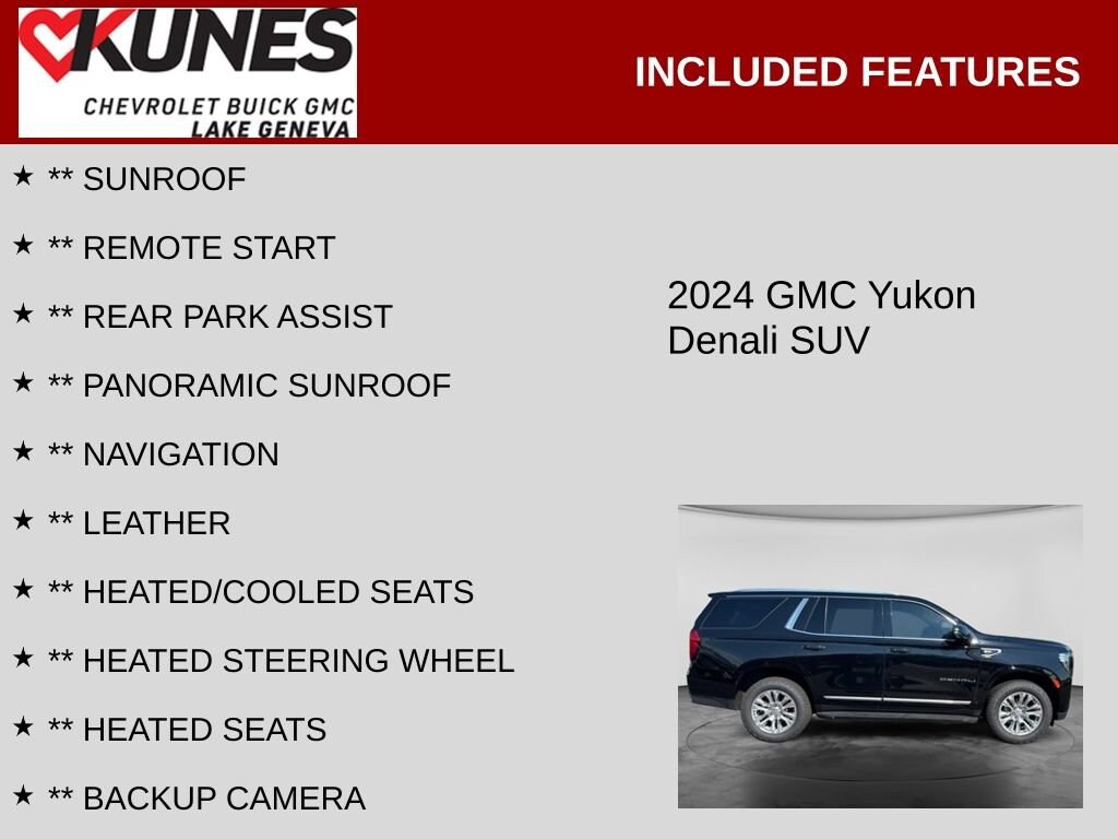 Used 2024 GMC Yukon Denali SUV