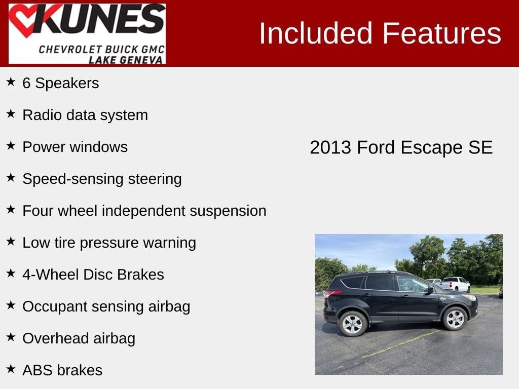 Used 2013 Ford Escape SE