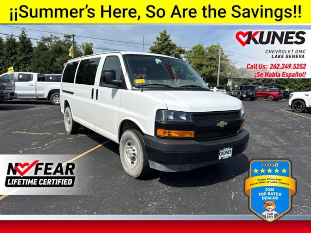 Used 2023 Chevrolet Express Passenger 3500 1LS Van