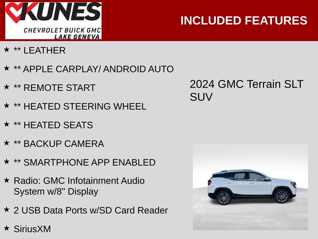 Used 2024 GMC Terrain SLT SUV