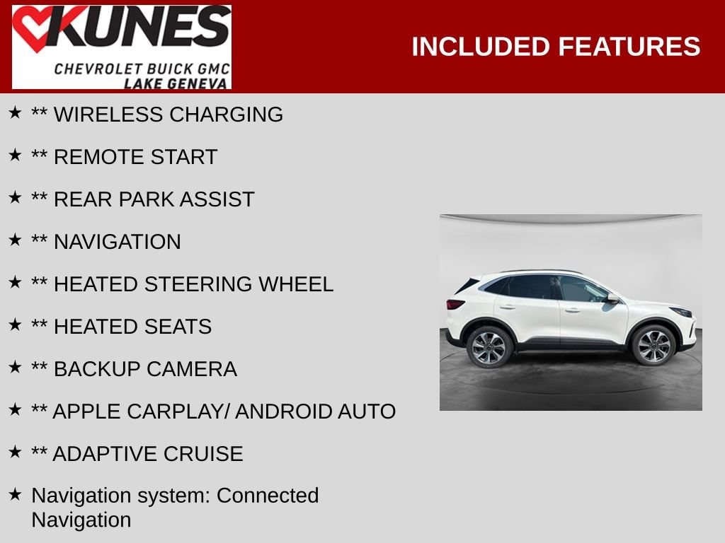Used 2024 Ford Escape Platinum