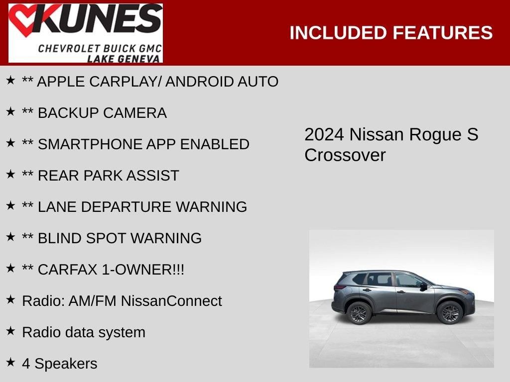 Used 2024 Nissan Rogue S
