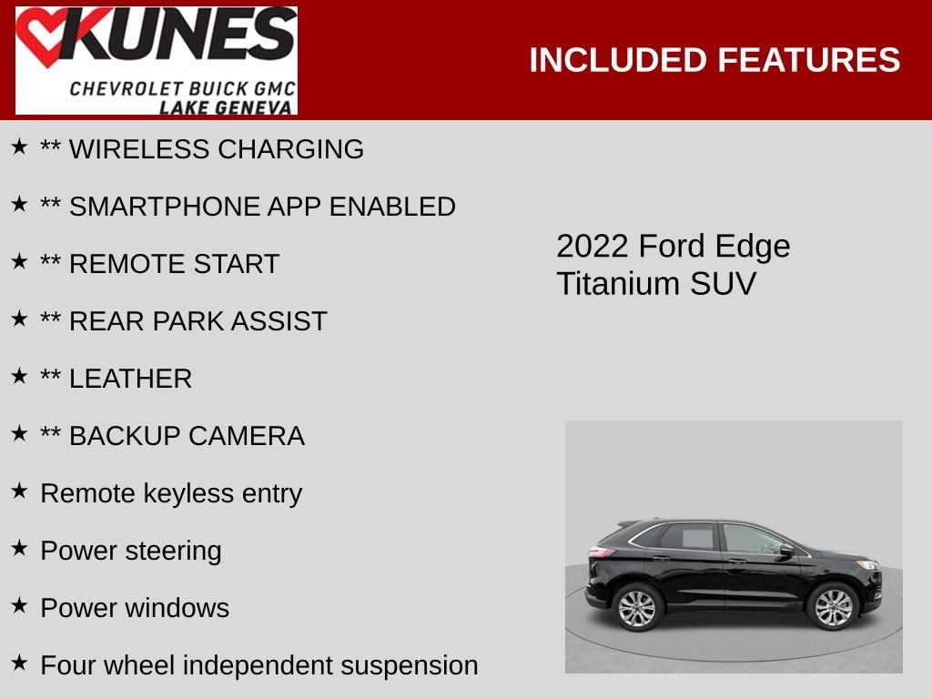 Used 2022 Ford Edge Titanium