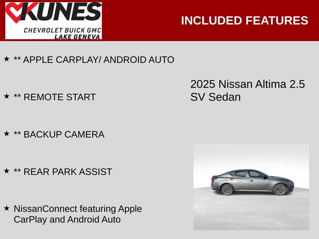 Used 2025 Nissan Altima SV