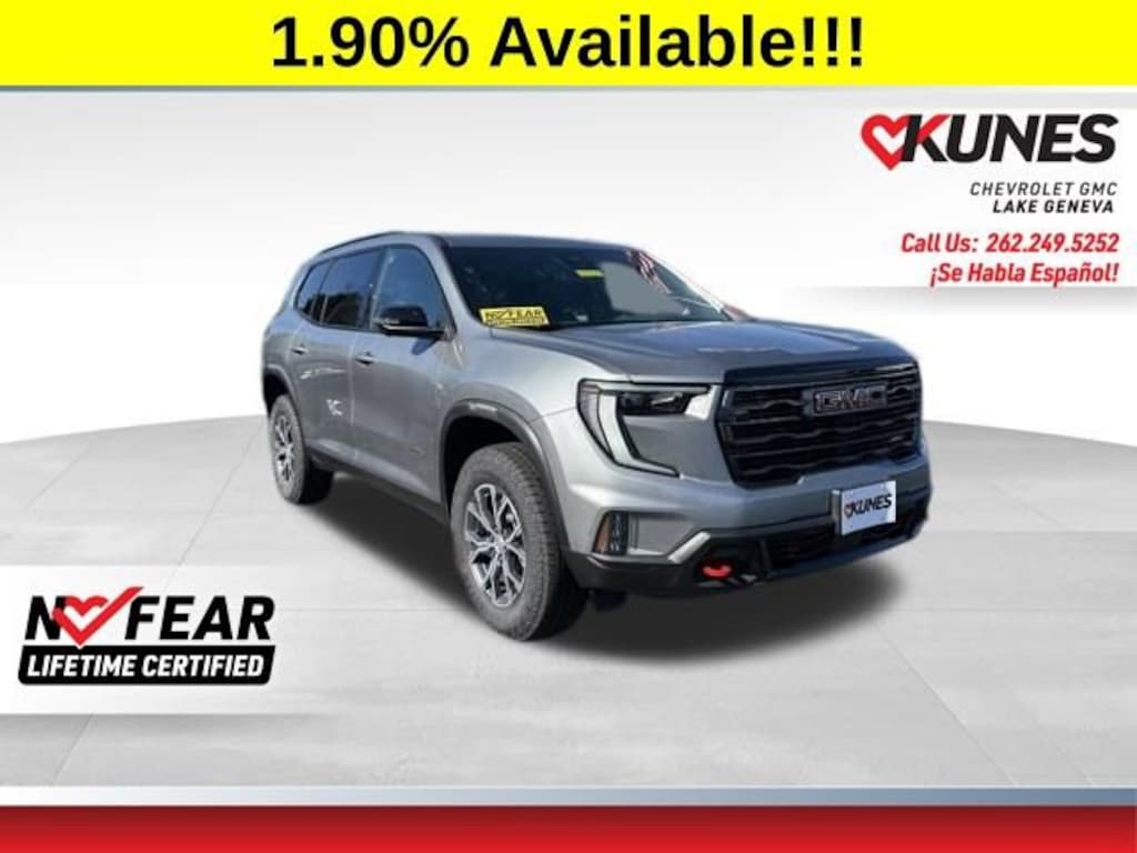 New 2026 GMC Acadia AT4 SUV