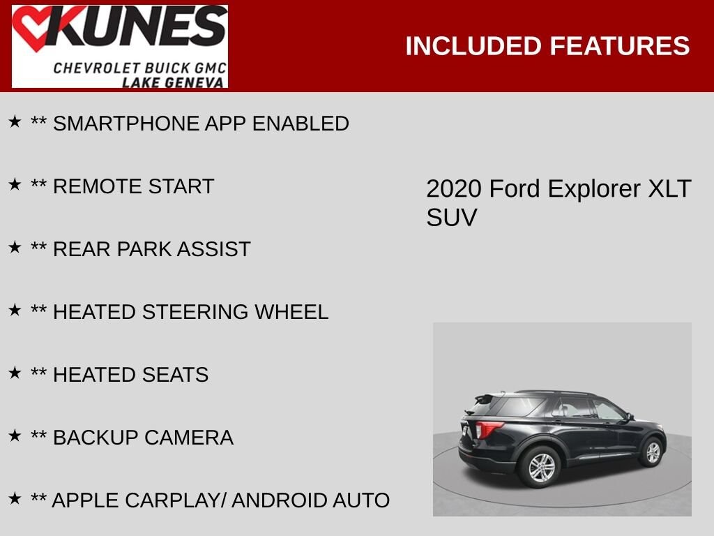 Used 2020 Ford Explorer XLT