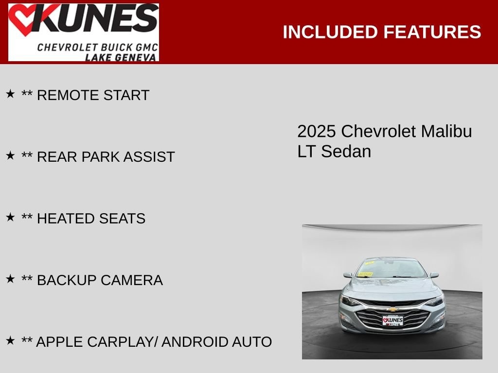 Used 2025 Chevrolet Malibu 1LT Car