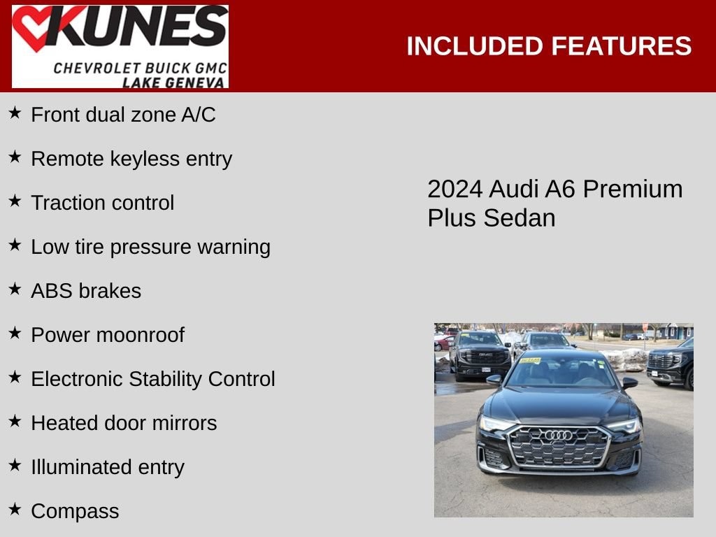 Used 2024 Audi A6 Sedan Premium Plus