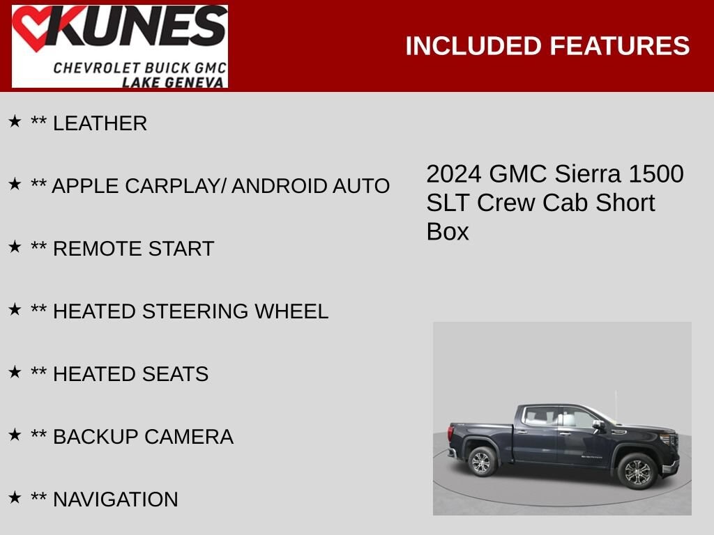Used 2024 GMC Sierra 1500 SLT Truck