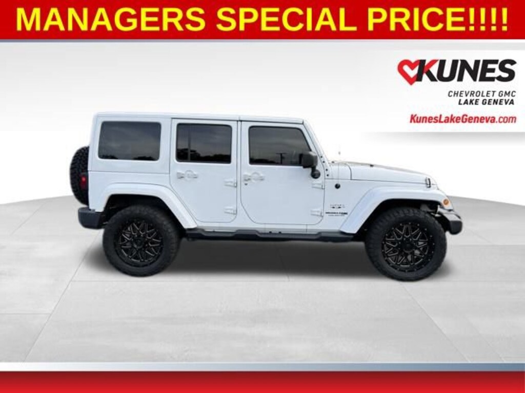 Used 2018 Jeep Wrangler JK Unlimited Sahara