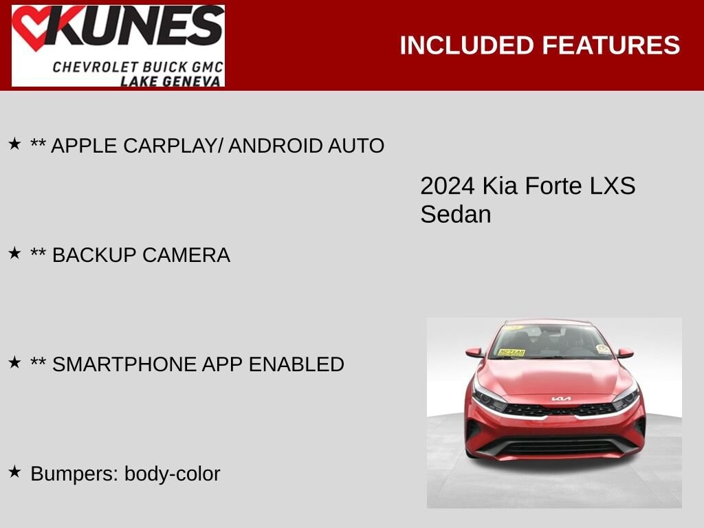 Used 2024 Kia Forte LXS