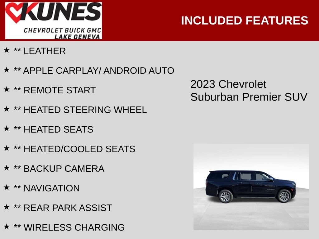 Used 2023 Chevrolet Suburban Premier SUV