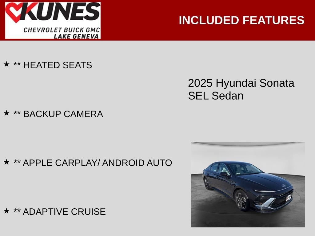 Used 2025 Hyundai Sonata SEL