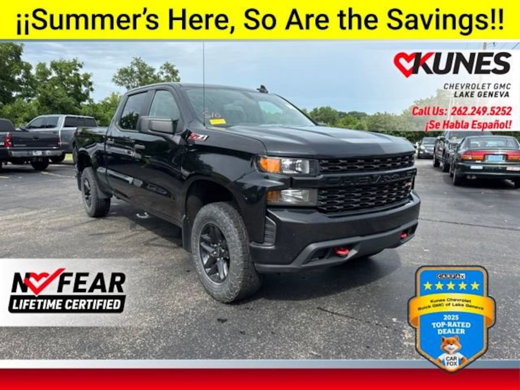 Used 2021 Chevrolet Silverado 1500 Custom Trail Boss Truck