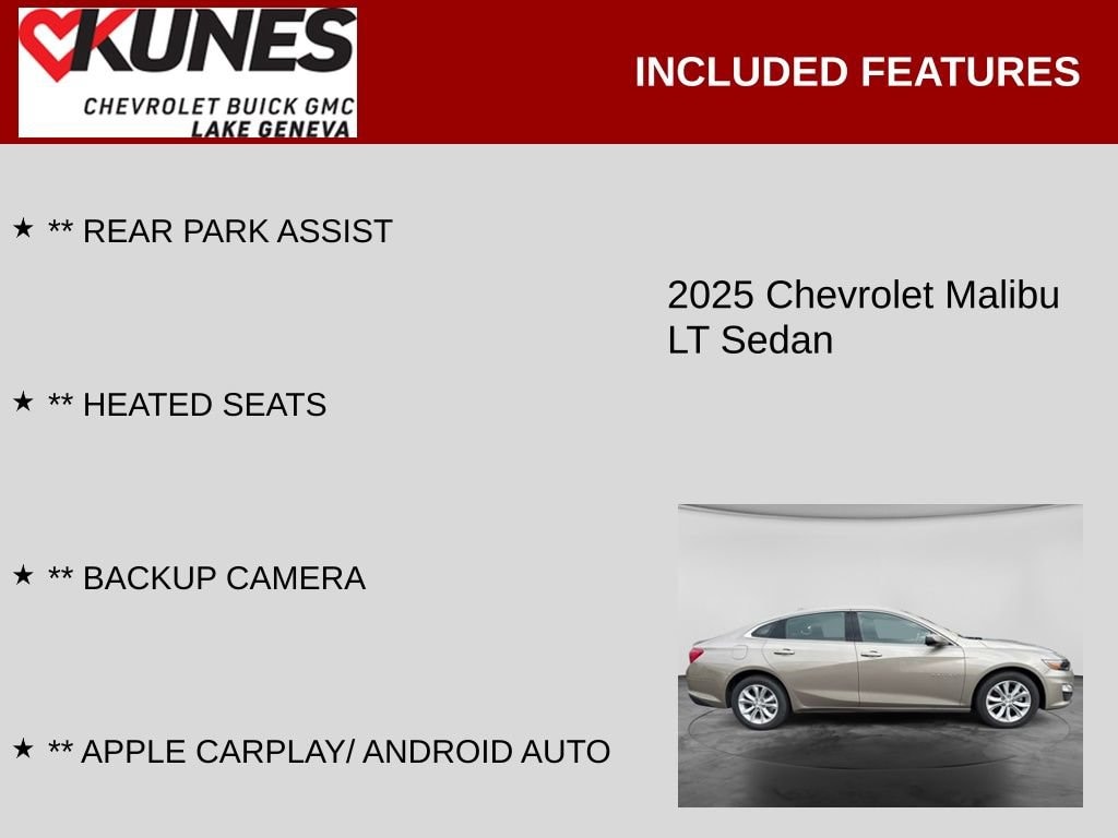 Used 2025 Chevrolet Malibu 1LT Car