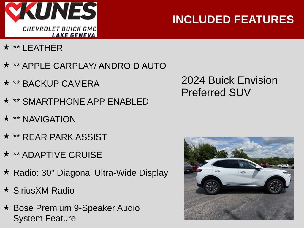 Used 2024 Buick Envision Preferred SUV
