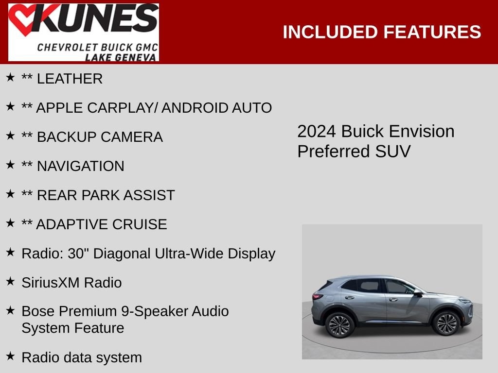 Used 2024 Buick Envision Preferred SUV