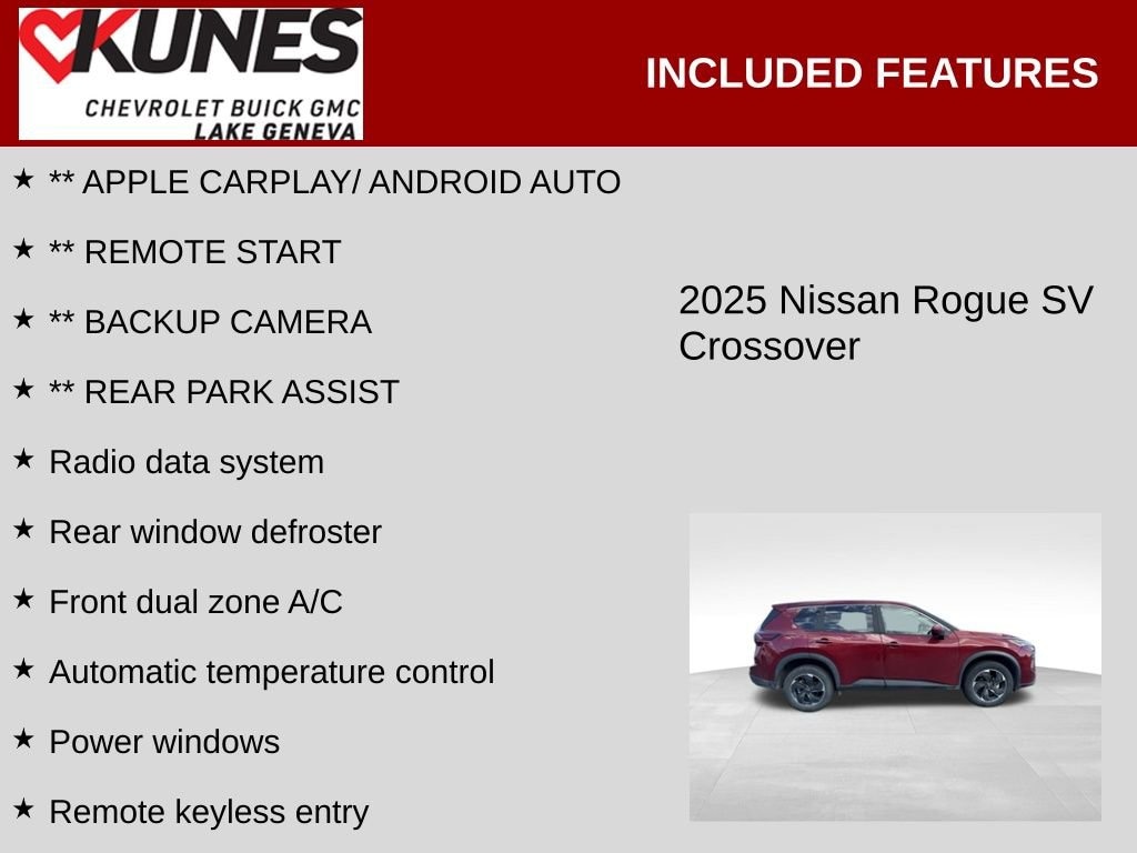 Used 2025 Nissan Rogue SV