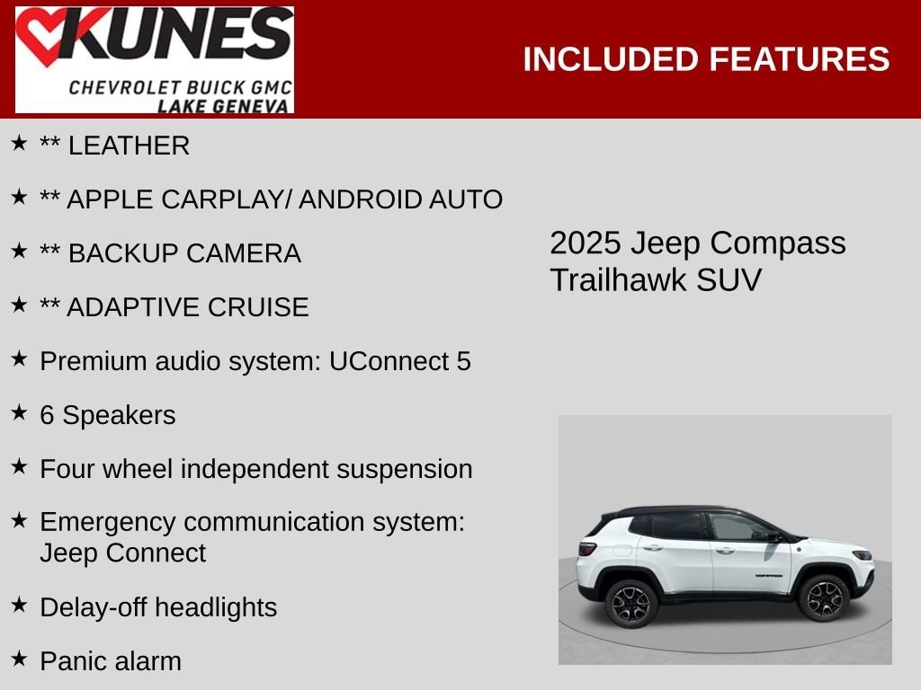 Used 2025 Jeep Compass Trailhawk
