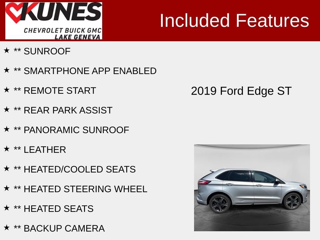 Used 2019 Ford Edge ST