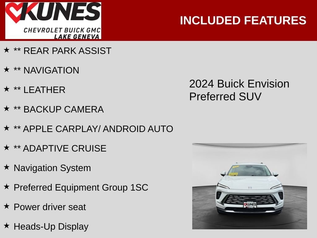 Used 2024 Buick Envision Preferred SUV