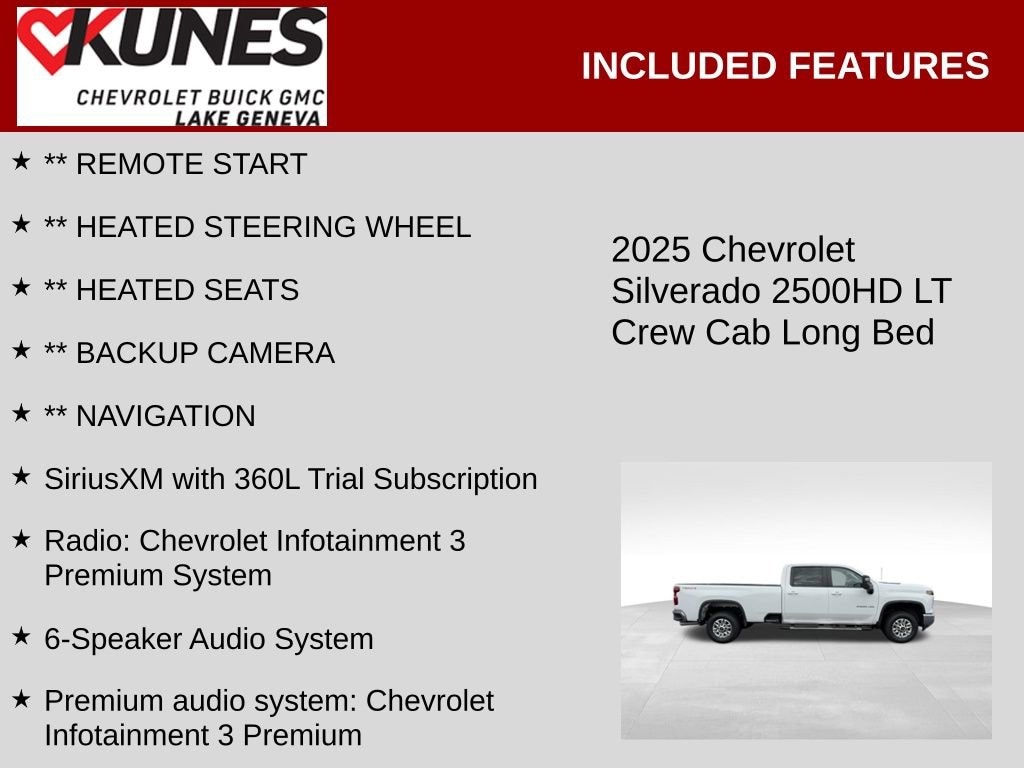 Used 2025 Chevrolet Silverado 2500 HD LT Truck