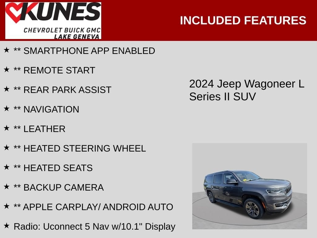 Used 2024 Jeep Wagoneer L Series II
