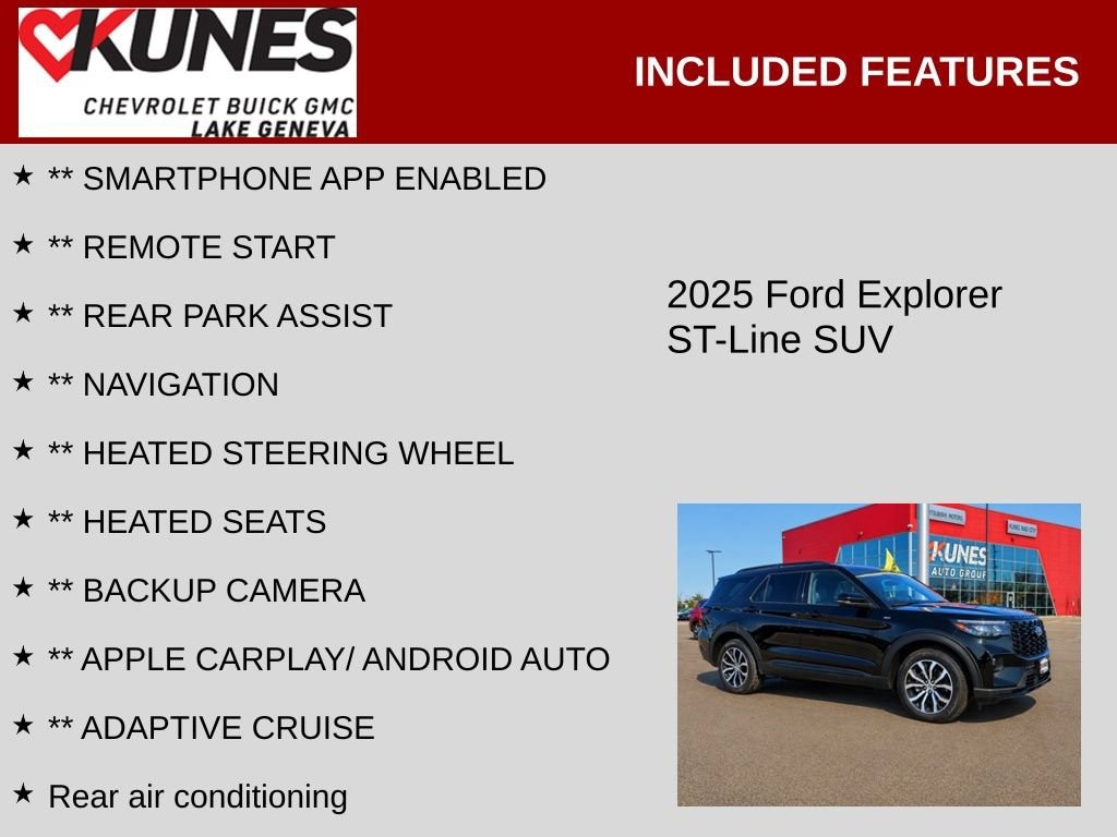 Used 2025 Ford Explorer ST-Line