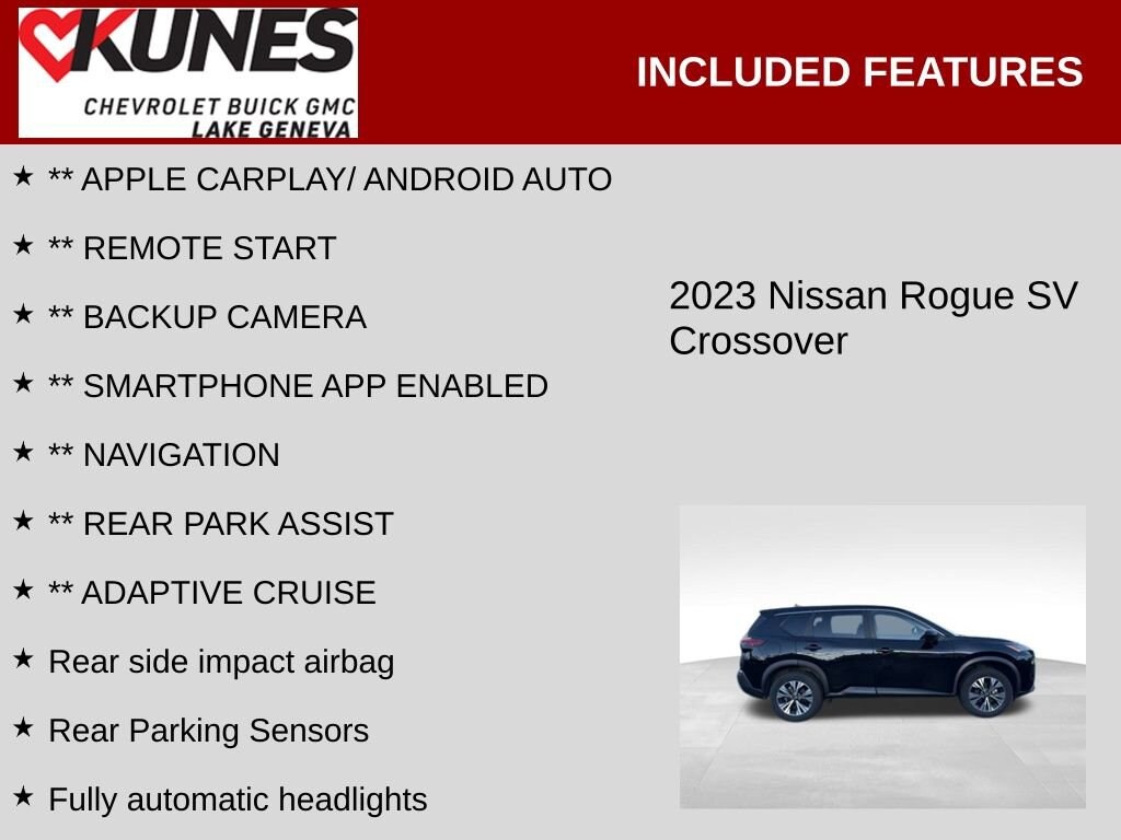 Used 2023 Nissan Rogue SV