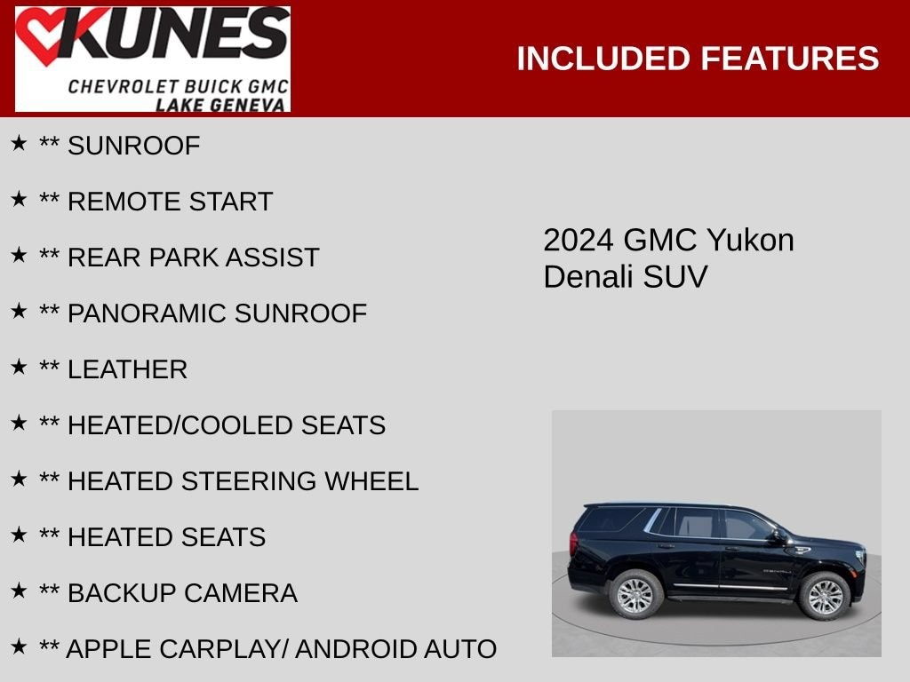 Used 2024 GMC Yukon Denali SUV