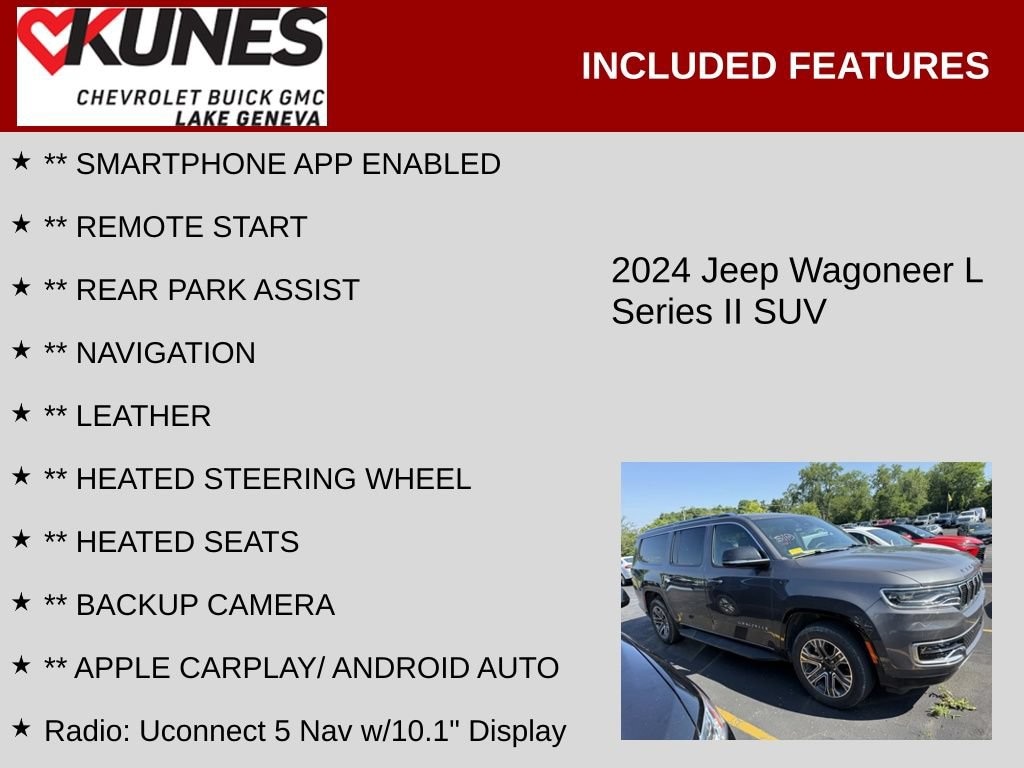 Used 2024 Jeep Wagoneer L Series II