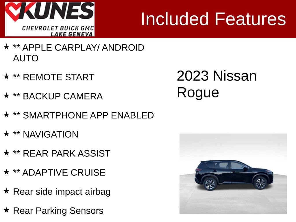 Used 2023 Nissan Rogue SV