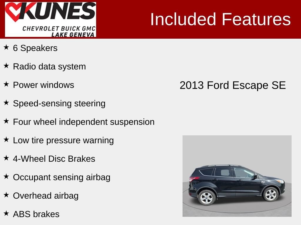 Used 2013 Ford Escape SE