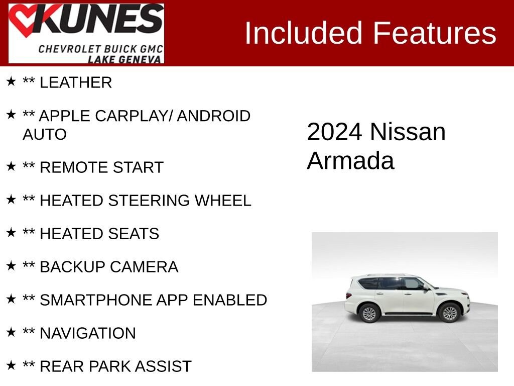 Used 2024 Nissan Armada SV
