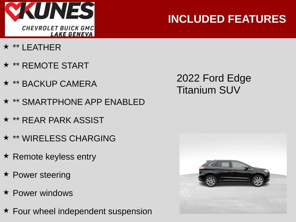 Used 2022 Ford Edge Titanium