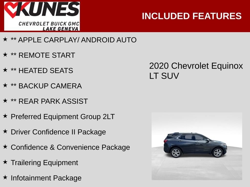Used 2020 Chevrolet Equinox LT SUV