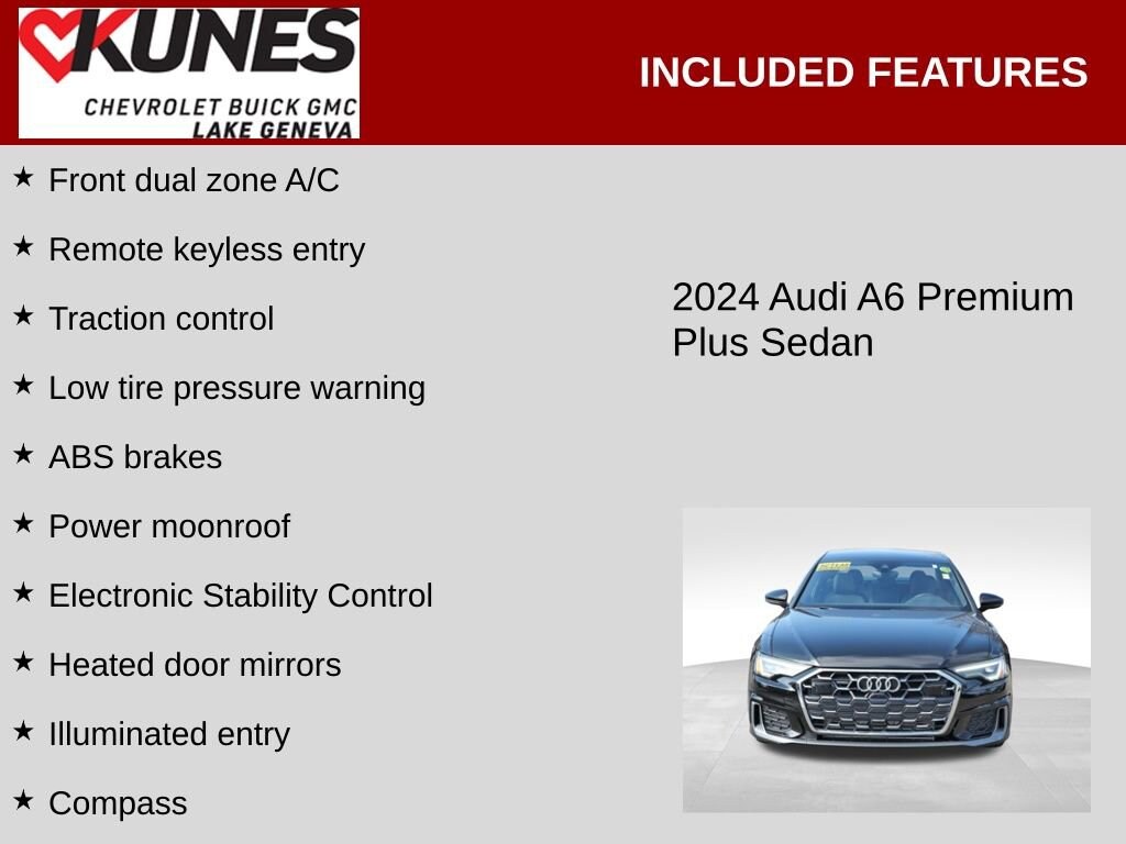 Used 2024 Audi A6 Sedan Premium Plus