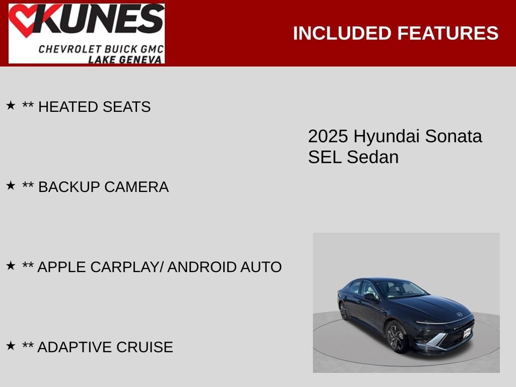 Used 2025 Hyundai Sonata SEL