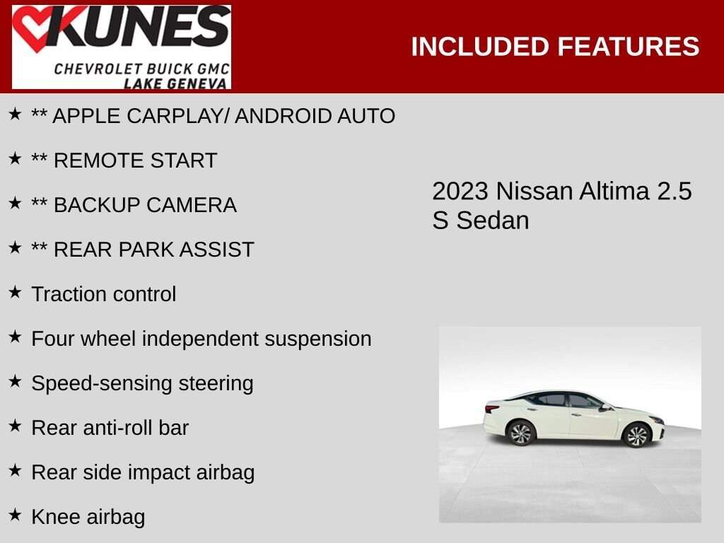 Used 2023 Nissan Altima 2.5 S